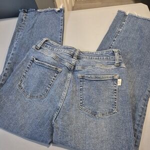 Oliver Logan Jeans Womens 29 Aberdeen Wide Leg Crop Sustainable Slow Denim